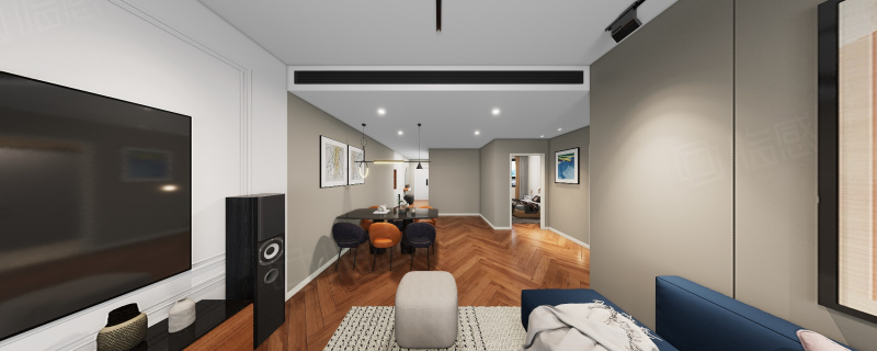 固安来康郡全景图