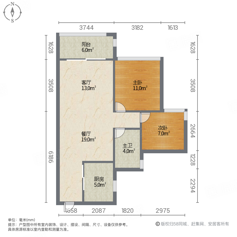 珠海金湾三灶奥园天悦湾(一期)奥园天悦湾(一期) 2室2厅1卫  电梯房