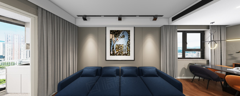 向海金融城全景图